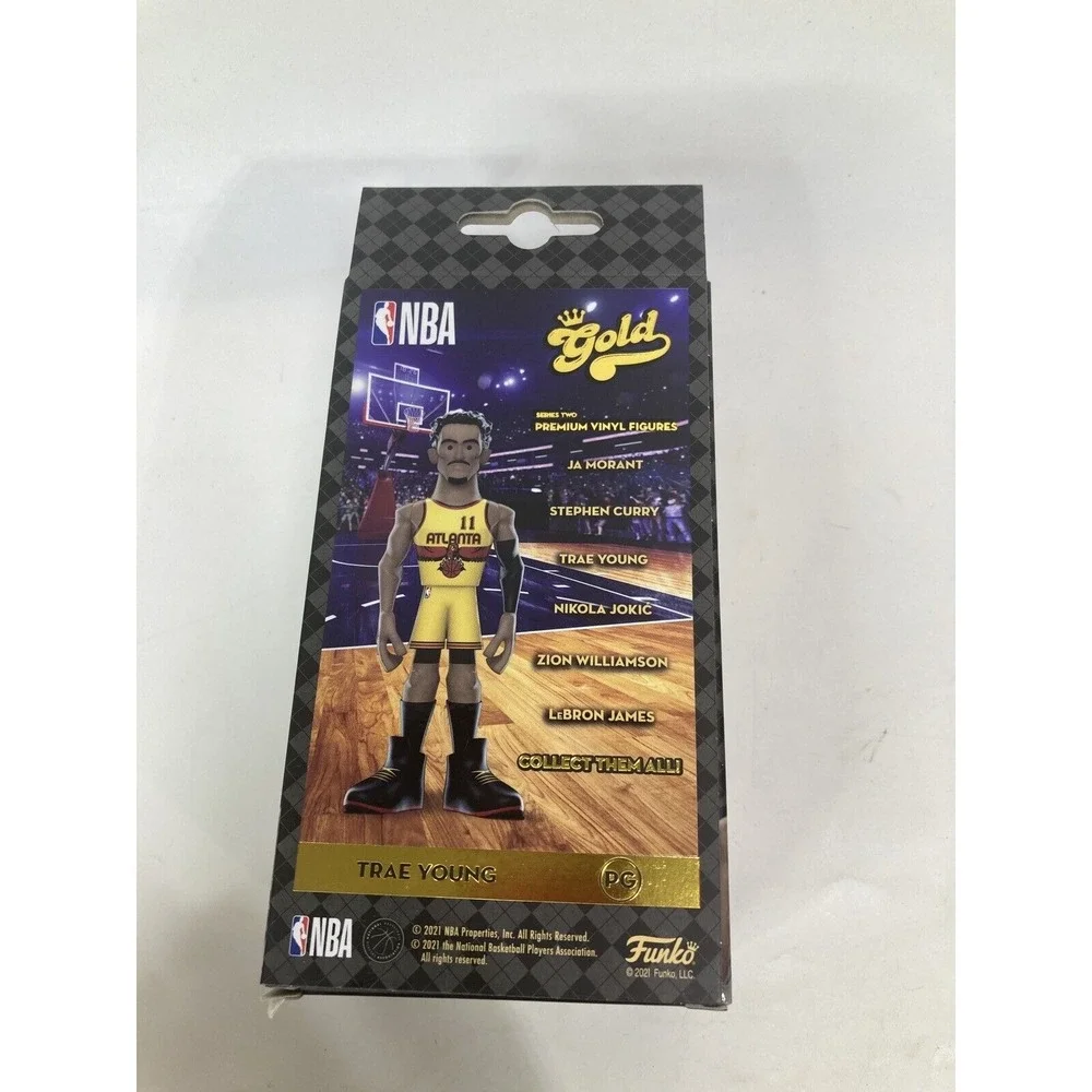 Funko Pop Gold Trae Young Chase NBA Vinyl Figure Series Two New‎ Atlanta Hawks